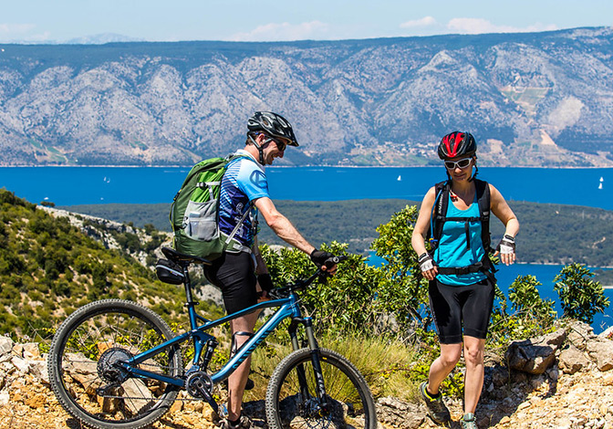 bike adventure islands Croatia