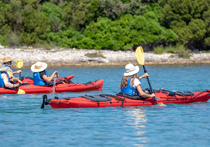 kayaking islands Croatia