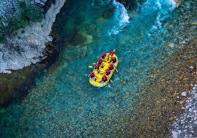 Croatia rafting