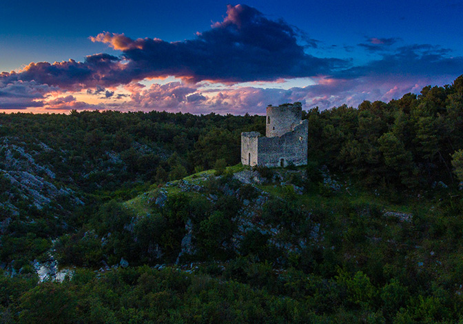 castle on hill