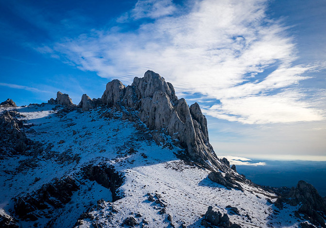 Velebt mountain top